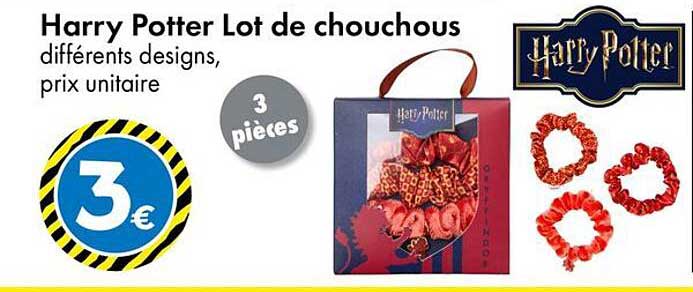 Harry Potter Lot de chouchous différents designs, prix unitaire