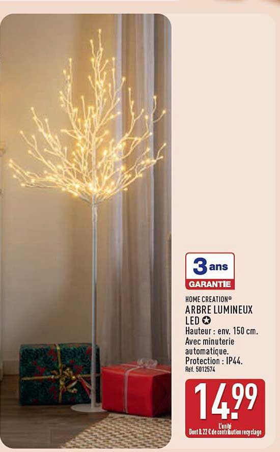 HOME CREATION® ARBRE LUMINEUX LED