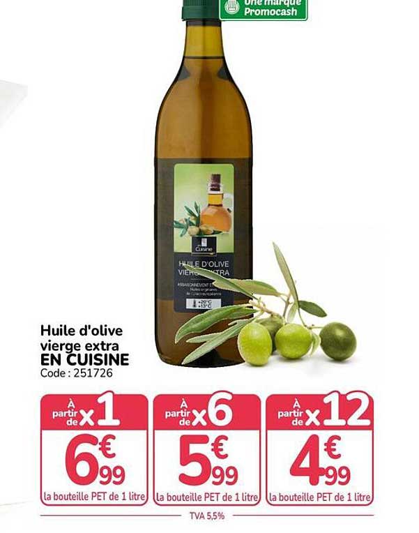 Huile d'olive vierge extra EN CUISINE