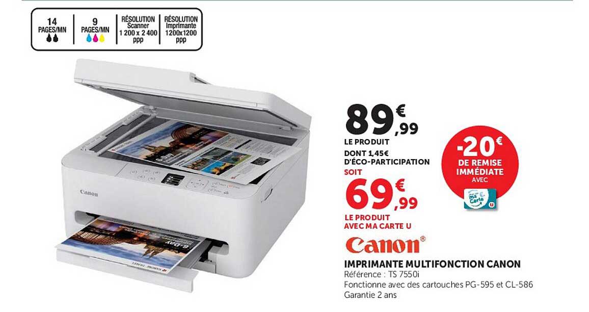 IMPRIMANTE MULTIFONCTION CANON