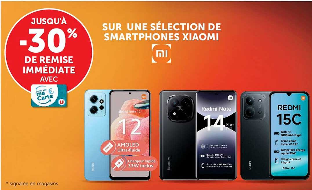 JUSQU'À -30% DE REMISE IMMÉDIATE AVEC ma Carte