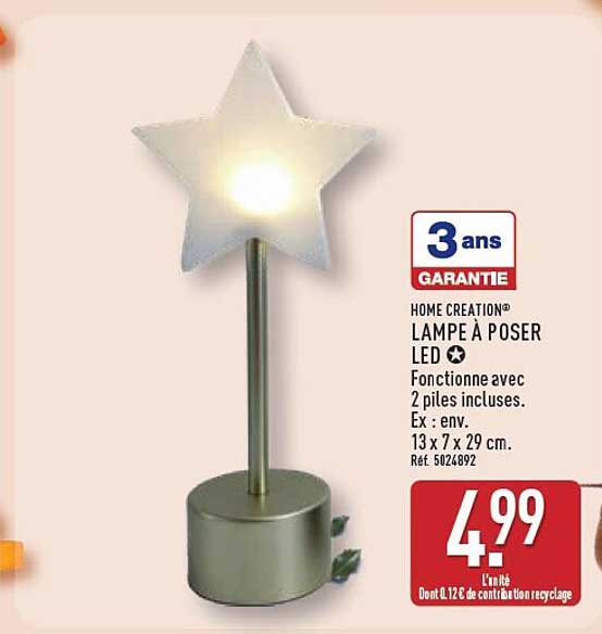 LAMPE À POSER LED