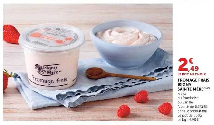 LE POT AU CHOIX FROMAGE FRAIS ISIGNY SAINTE MÈRE