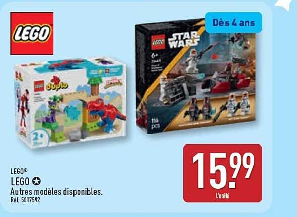LEGO® Autres modèles disponibles.