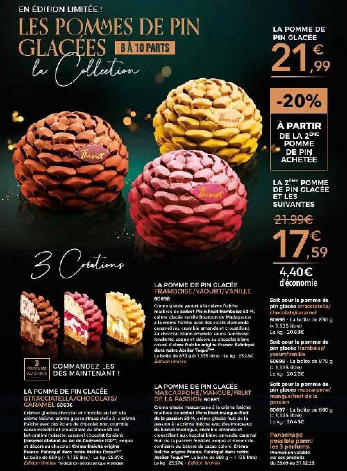LES POMMES DE PIN GLACÉES