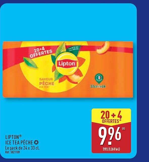 LIPTON ICE TEA PÊCHE