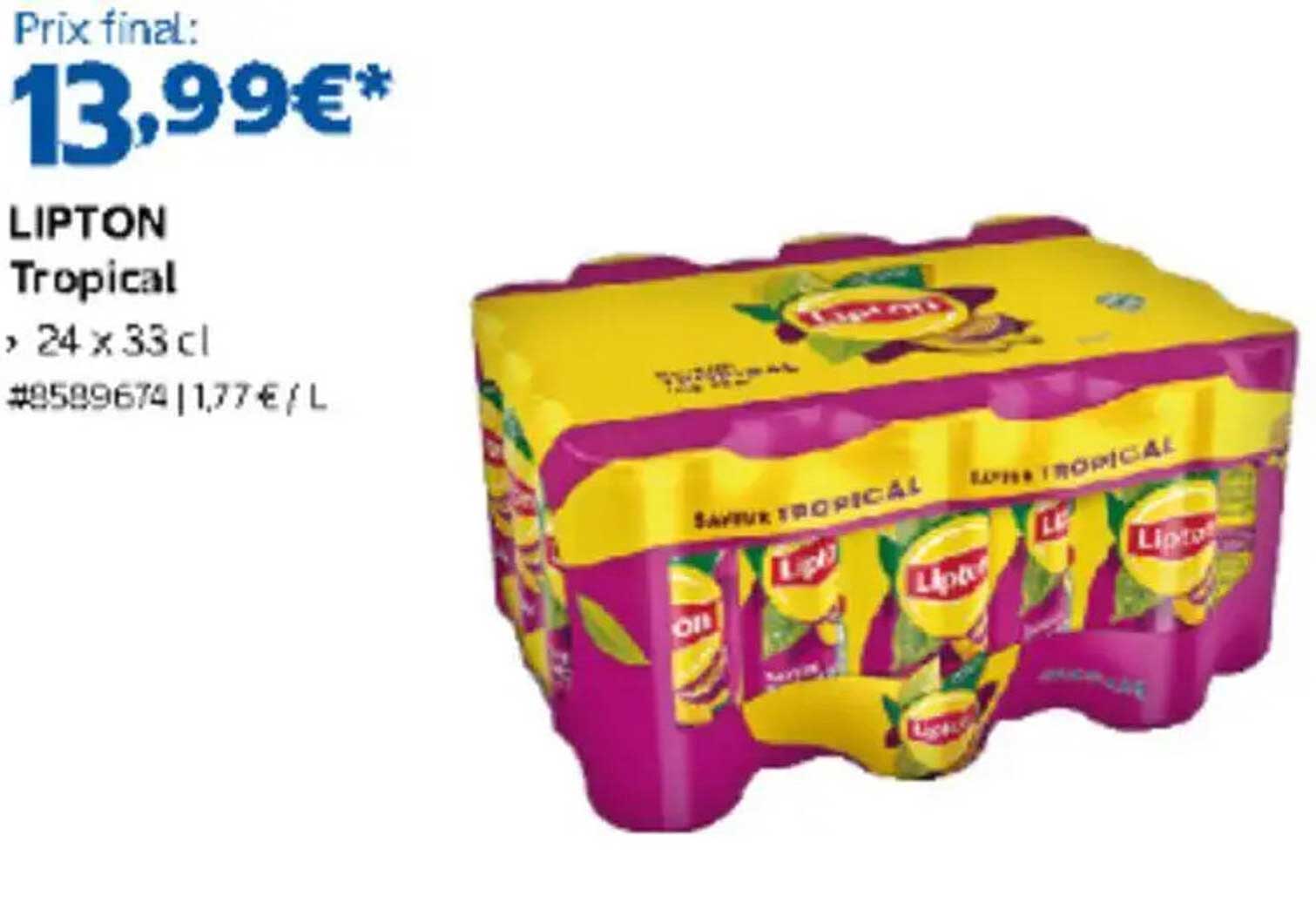 LIPTON Tropical, 24 x 33 cl
