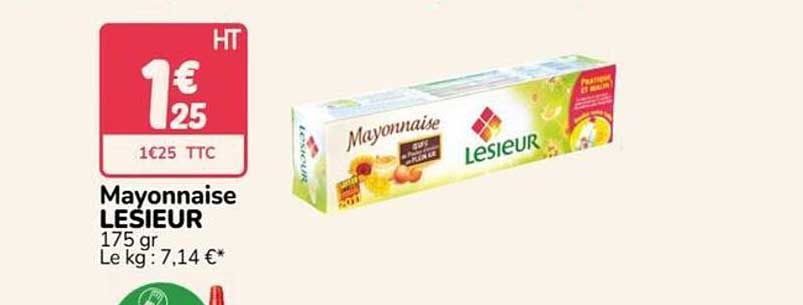 Mayonnaise LESIEUR 175 gr