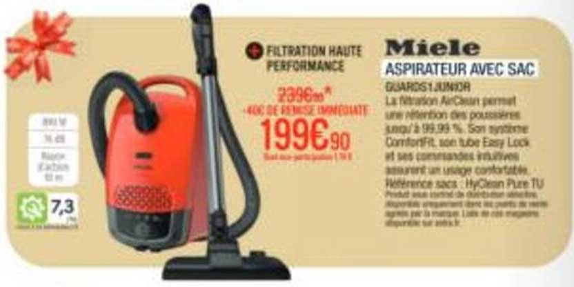 Miele ASPIRATEUR AVEC SAC GUARD S1 JUNIOR