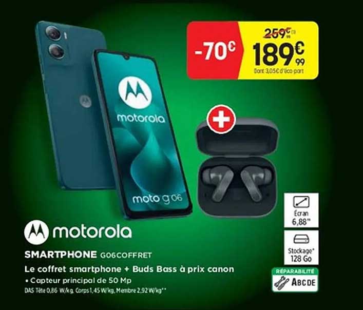 Motorola SMARTPHONE G06 COFFRET
