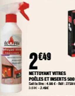 NETTOYANT VITRES POÊLES ET INSERTS 500