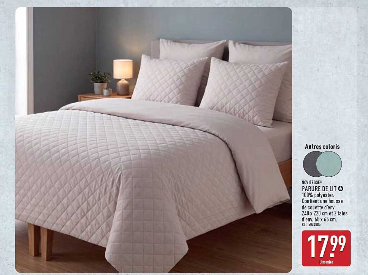 NOVITESSE® PARURE DE LIT