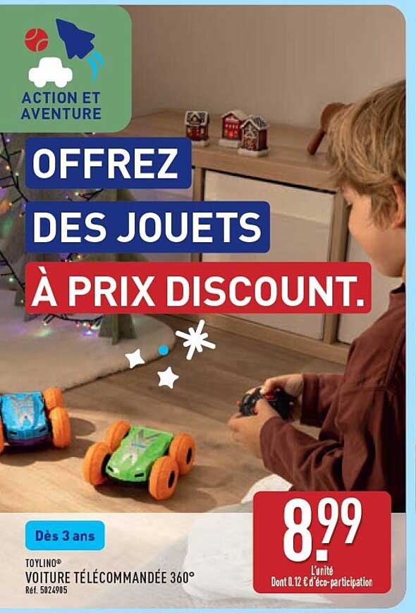 OFFREZ DES JOUETS À PRIX DISCOUNT.