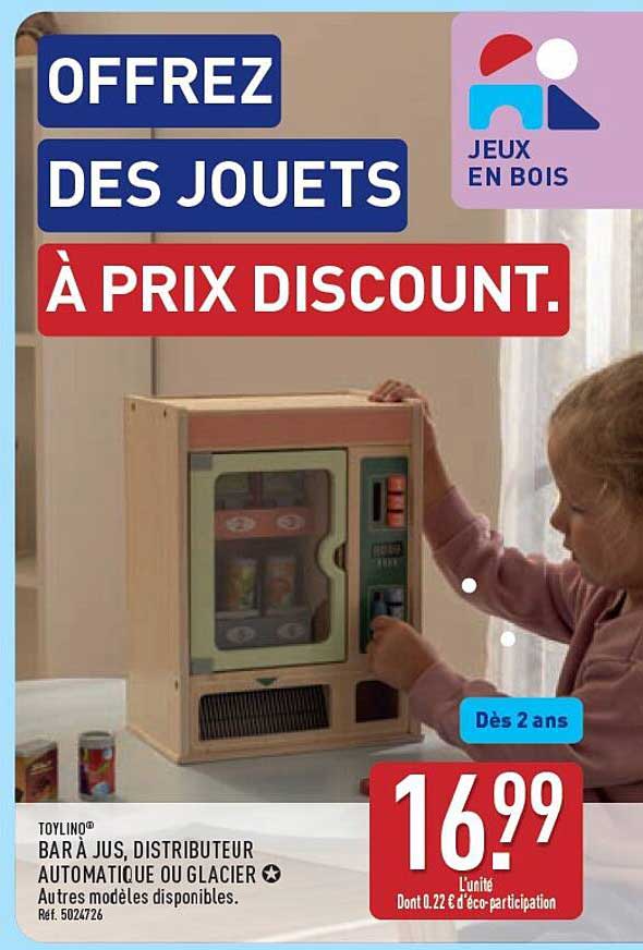 OFFREZ DES JOUETS À PRIX DISCOUNT.