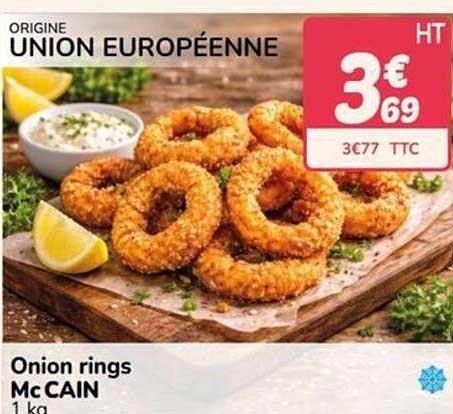 Onion rings Mc CAIN 1 kg