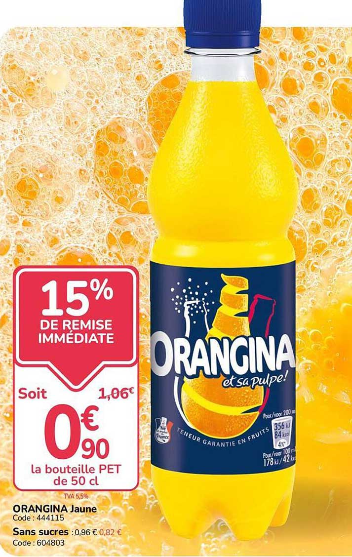 ORANGINA Jaune