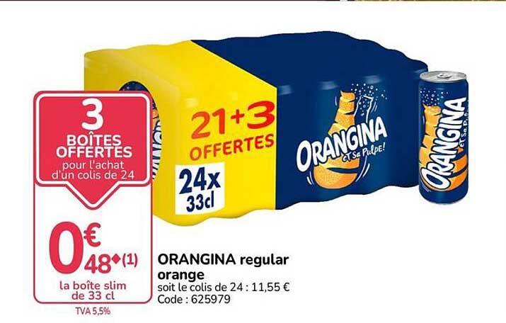 ORANGINA regular orange