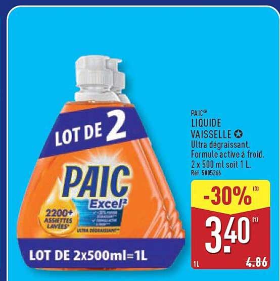 PAIC® LIQUIDE VAISSELLE