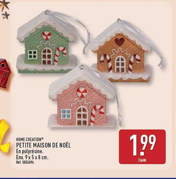 PETITE MAISON DE NOËL