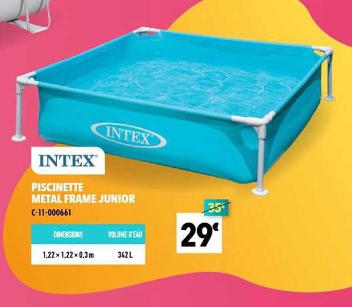 Piscinette Metal Frame Junior