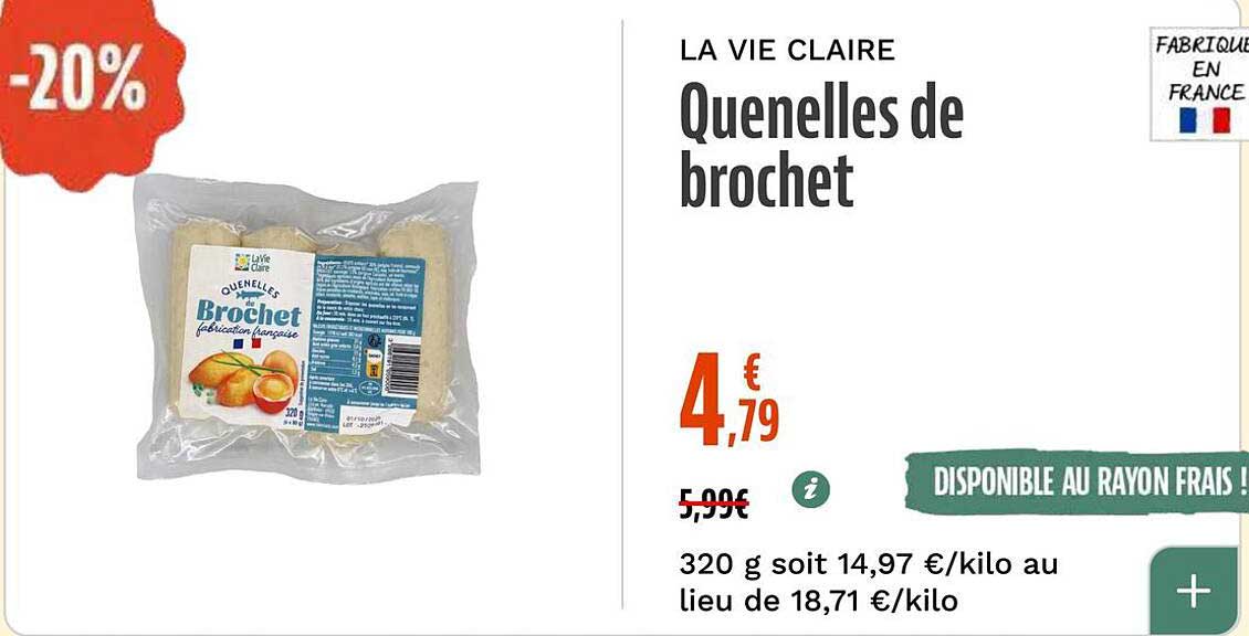 Quenelles de brochet