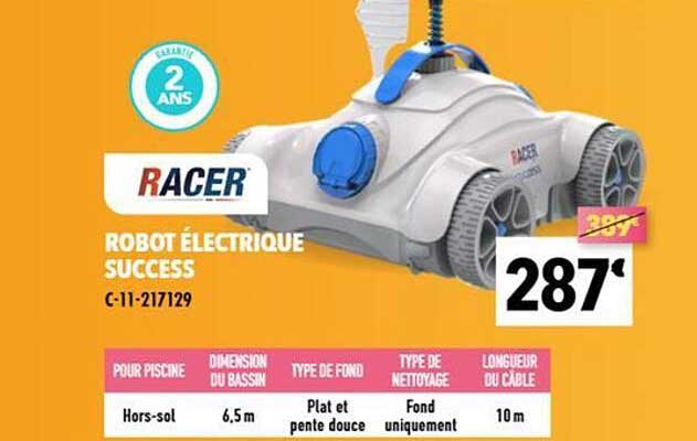 RACER ROBOT ÉLECTRIQUE SUCCESS