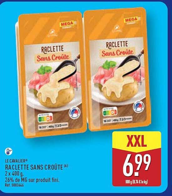 RACLETTE SANS CROÛTE [A1]