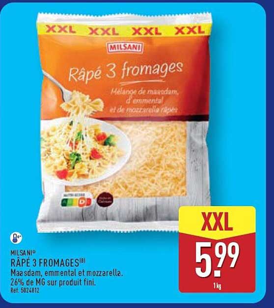 RÂPÉ 3 FROMAGES