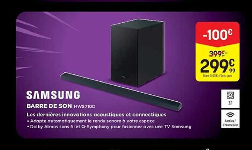 SAMSUNG BARRE DE SON HWS710D