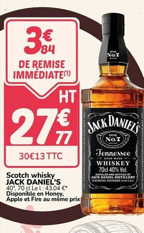 Scotch whisky JACK DANIEL'S