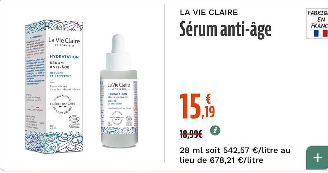 Sérum anti-âge