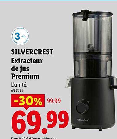 SILVERCREST Extracteur de jus Premium