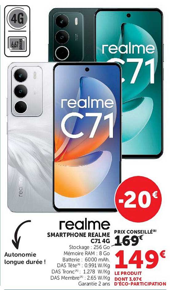 SMARTPHONE REALME C71 4G