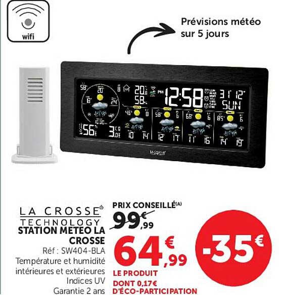 STATION METEO LA CROSSE