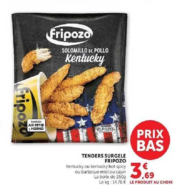 TENDERS SURGELE FRIPOZO