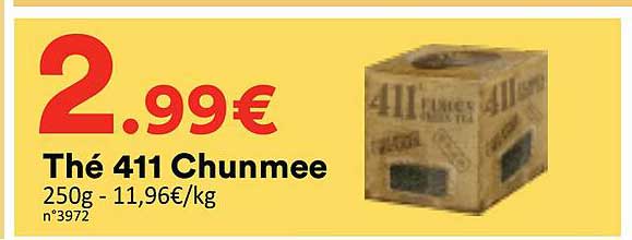 Thé 411 Chunmee