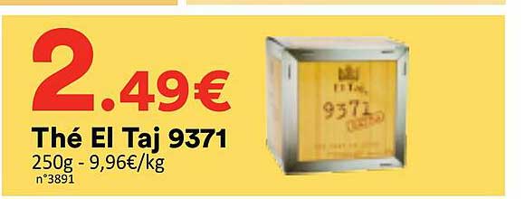 Thé El Tai 9371