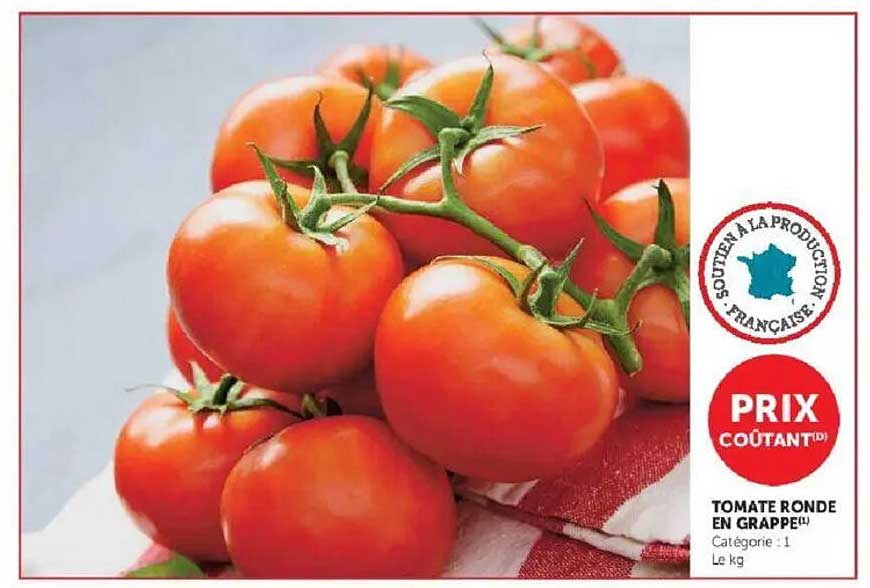 TOMATE RONDE EN GRAPPE