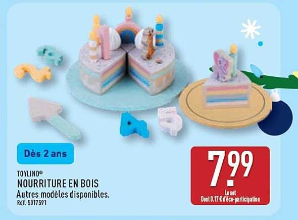 TOYLINO® NOURRITURE EN BOIS Autres modèles disponibles.