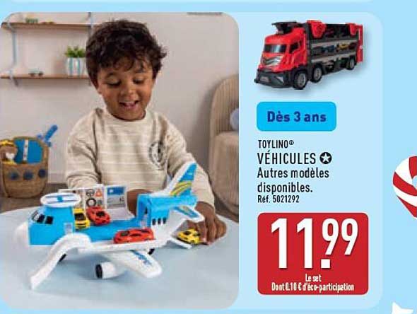 TOYLINO® VÉHICULES Autres modèles disponibles. Réf. 5021292