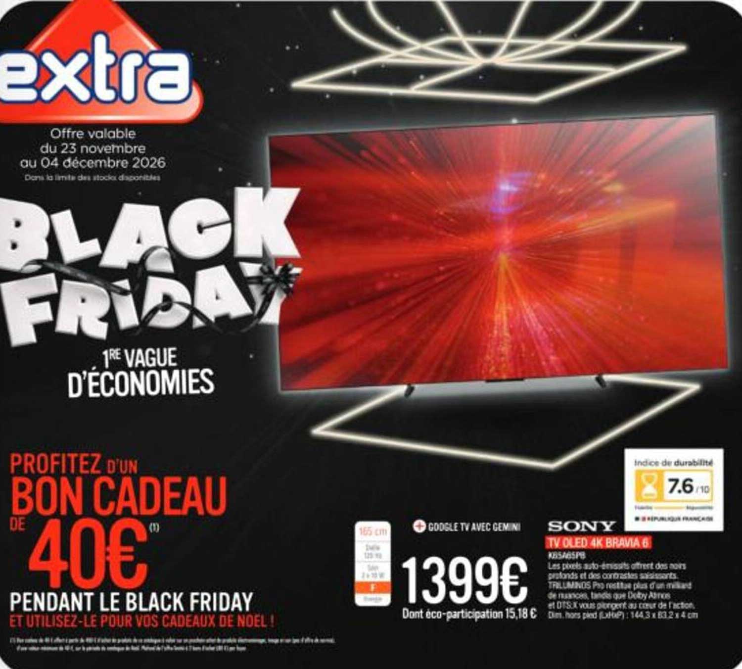 TV OLED 4K BRAVIA 6