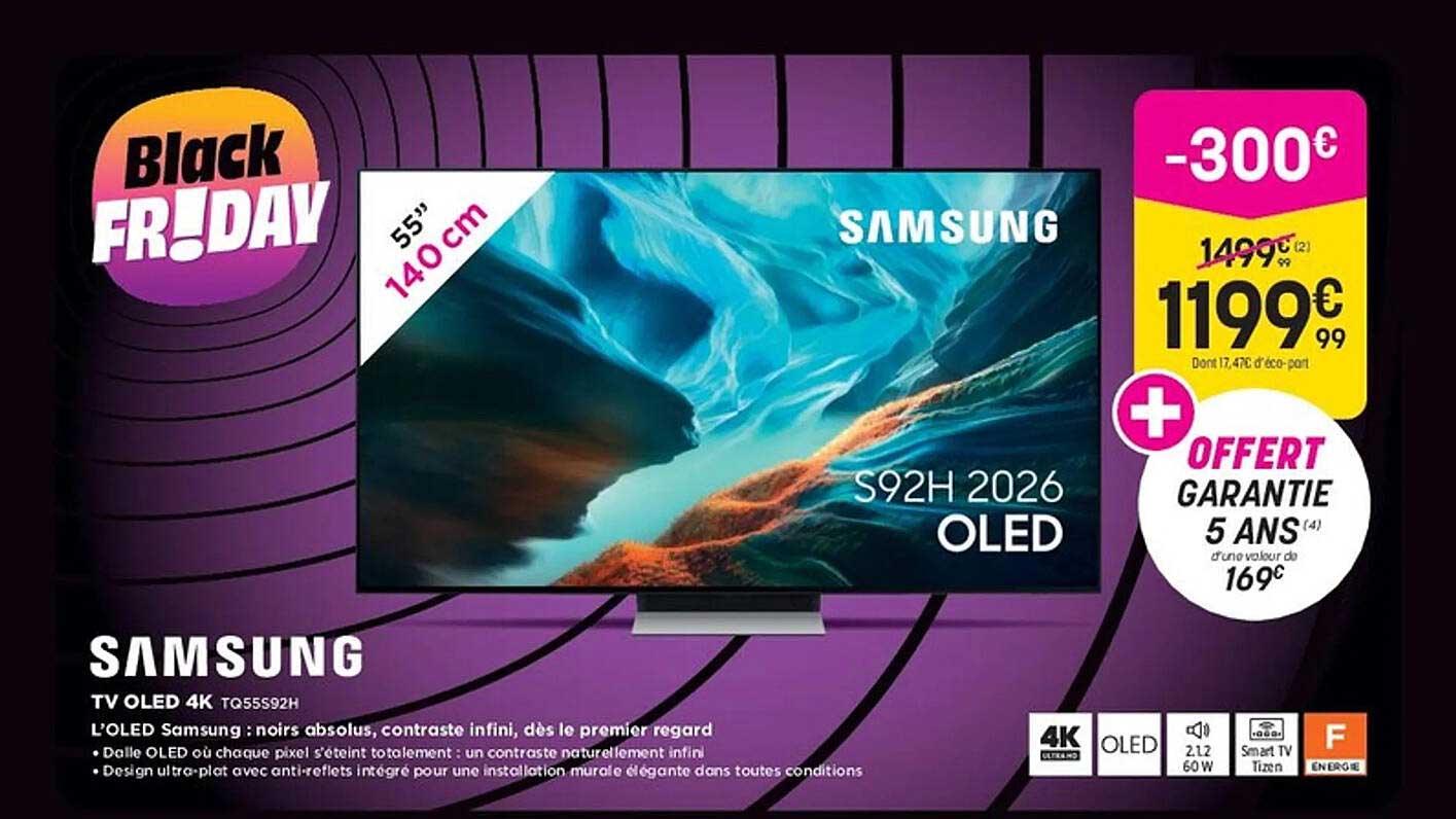 TV OLED 4K TQ55S92H