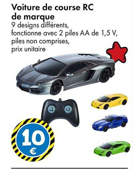 Voiture de course RC de marque