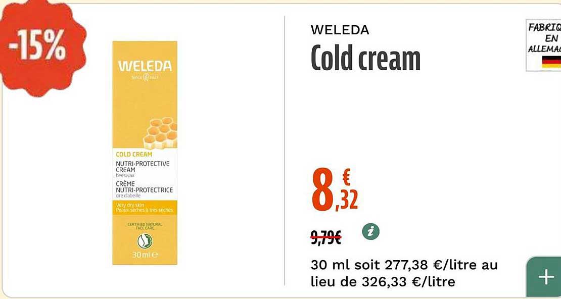 WELEDA Cold cream
