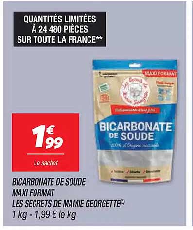BICARBONATE DE SOUDE MAXI FORMAT