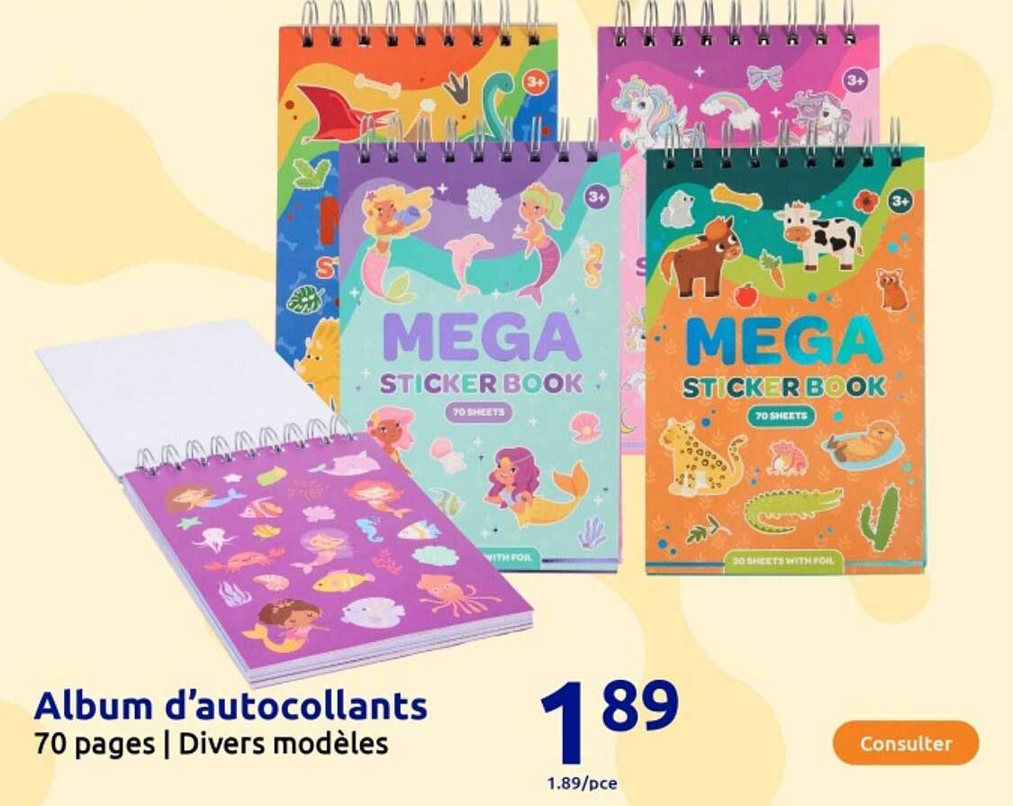 Album d'autocollants