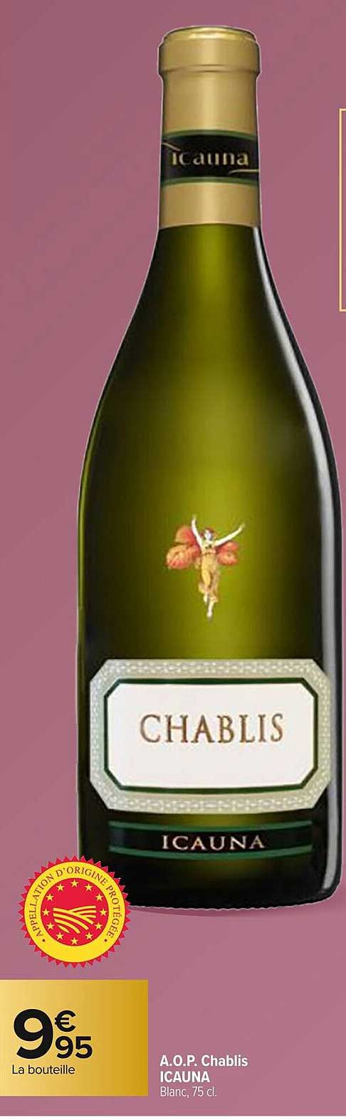 A.O.P Chablis ICAUNA
