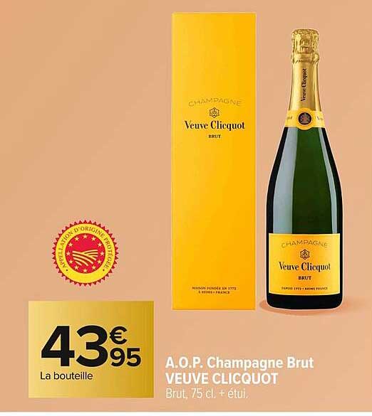 A.O.P. Champagne Brut VEUVE CLICQUOT