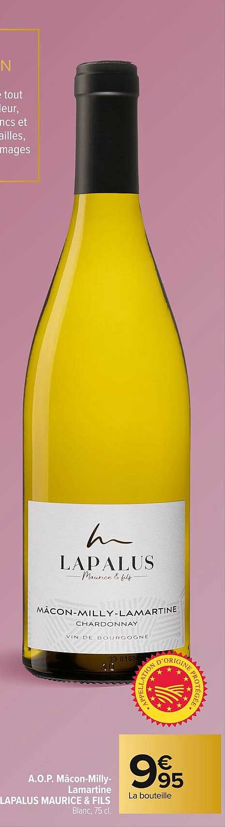 A.O.P. Mâcon-Milly-Lamartine