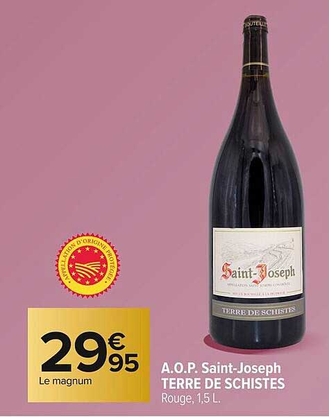 A.O.P. Saint-Joseph TERRE DE SCHISTES